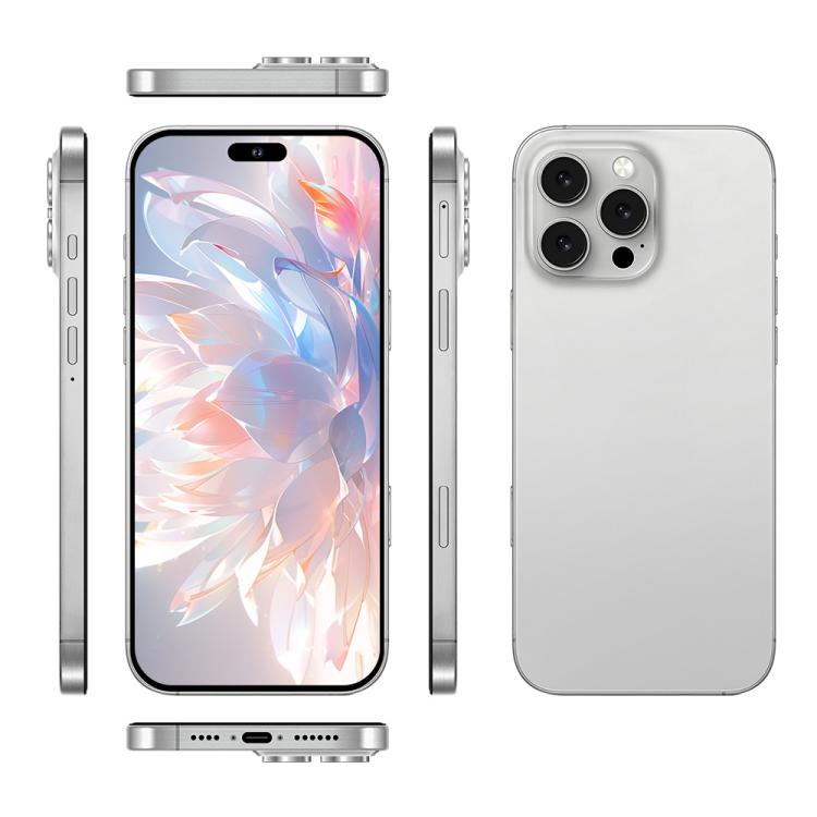 A88 / i16 Pro Max, 2GB+16GB, 6.6 inch Android 8.1 MTK6580A Quad Core, OTG, Network: 3G, Dual SIM, Plug:AU Plug(Titanium White)