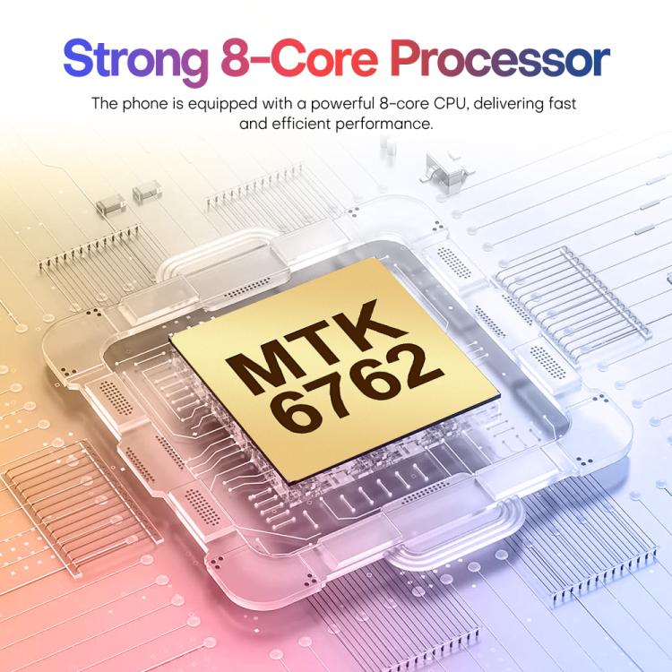 A88A / i16 Pro Max, 6GB+64GB, 6.6 inch Android 12 MTK6762 Helio G25 Octa Core, NFC, OTG, Network: 4G, Dual SIM, Plug:EU Plug(Titanium Grey)