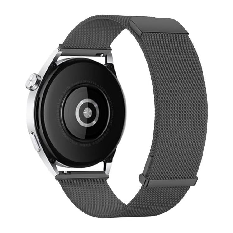 Kalebol 20mm Universal Loop Double Magnetic Buckle Milanese Strap(Graphite Grey)