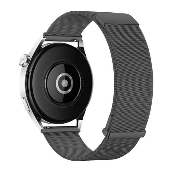 Kalebol 20mm Universal Loop Double Magnetic Buckle Milanese Strap(Graphite Grey)