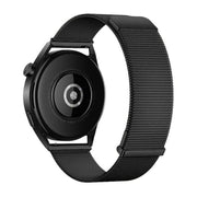Kalebol 22mm Universal Loop Double Magnetic Buckle Milanese Strap(Black)