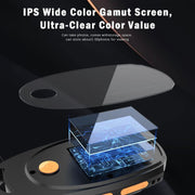 CPL-05-0011 2MP 2 inch HD Screen Handheld Digital Microscope 500X Magnification(Black)