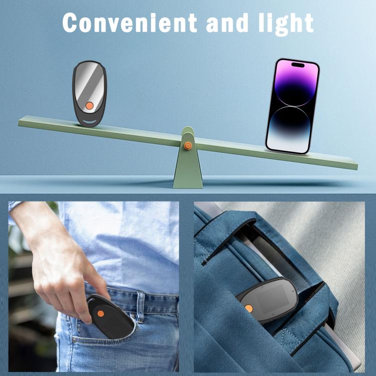CPL-05-0011 2MP 2 inch HD Screen Handheld Digital Microscope 500X Magnification(Black)