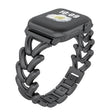 For Apple Watch 42mm / 41mm / 40mm / 38mm Kalebol V-shaped Zinc Alloy Strap(Black) - Watch Bands by Kalebol | Online Shopping South Africa | PMC TechLife | Buy Now Pay Later Mobicred