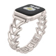 For Apple Watch 42mm / 41mm / 40mm / 38mm Kalebol V-shaped Zinc Alloy Strap(Starlight) - Watch Bands by Kalebol | Online Shopping South Africa | PMC TechLife | Buy Now Pay Later Mobicred