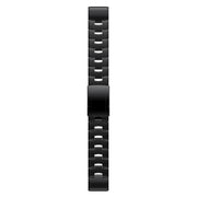 For Garmin Watch 26mm Oracle Titanium Alloy Watch Band(Black)