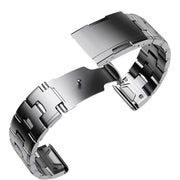 For Garmin Watch 26mm Oracle Titanium Alloy Watch Band(Silver)