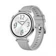 Kalebol 18mm Universal Textured Silicone Silver Buckle Strap(Light Grey) - free shipping - PMc TechLife - Order now!
