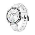 Kalebol 18mm Universal Textured Silicone Black Buckle Strap(White) - 18mm Bands by Kalebol | Online Shopping South Africa | PMc TechLife | Buy Now Pay Later Mobicred