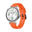 Kalebol 18mm Universal Textured Silicone Black Buckle Strap(Orange) - free shipping - PMc TechLife - Order now!