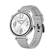 Kalebol 18mm Universal Textured Silicone Black Buckle Strap(Light Grey) - 18mm Bands by Kalebol | Online Shopping South Africa | PMc TechLife | Buy Now Pay Later Mobicred