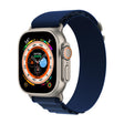 For Apple Watch 46mm / 49mm / 45mm / 44mm Kalebol Aline Nylon Loop Watch Band(Dark Blue) - Watch Bands by Kalebol | Online Shopping South Africa | PMC TechLife | Buy Now Pay Later Mobicred