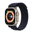 For Apple Watch 42mm / 41mm / 40mm / 38mm Kalebol Aline Nylon Loop Watch Band(Midnight Blue) - Watch Bands by Kalebol | Online Shopping South Africa | PMC TechLife | Buy Now Pay Later Mobicred