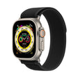 For Apple Watch 46mm / 49mm / 45mm / 44mm Kalebol Wild Track Loop Nylon Watch Band(Dark Black) - Watch Bands by Kalebol | Online Shopping South Africa | PMC TechLife | Buy Now Pay Later Mobicred