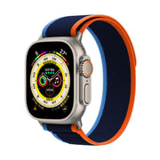For Apple Watch 42mm / 41mm / 40mm / 38mm Kalebol Wild Track Loop Nylon Watch Band(Navy Blue)