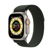 For Apple Watch 42mm / 41mm / 40mm / 38mm Kalebol Wild Track Loop Nylon Watch Band(Army Green)