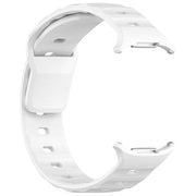 For Samsung Galaxy Watch Ultra 47mm Kalebol Square Buckle Silicone Watch Band(White)