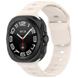 For Samsung Galaxy Watch Ultra 47mm Kalebol Square Buckle Silicone Watch Band(Starlight) - Watch Bands by Kalebol | Online Shopping South Africa | PMc TechLife | Buy Now Pay Later Mobicred