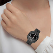 For Samsung Galaxy Watch Ultra 47mm Kalebol Square Buckle Silicone Watch Band(Starlight)