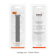 For Samsung Galaxy Watch Ultra 47mm / Ultra 2025 Kalebol Quick Release Nylon Braided Watch Band(Dark Olive)