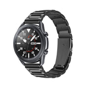 Kalebol 22mm Tooling Metal Zinc Alloy Watch Band(Black)