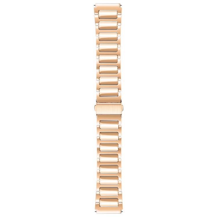 Kalebol 22mm Tooling Metal Zinc Alloy Watch Band(Rose Gold)
