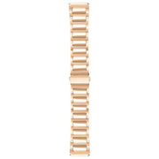Kalebol 22mm Tooling Metal Zinc Alloy Watch Band(Rose Gold)