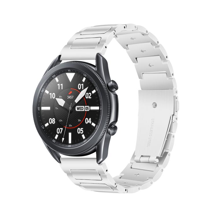 Kalebol 22mm Tooling Metal Zinc Alloy Watch Band(Silver)
