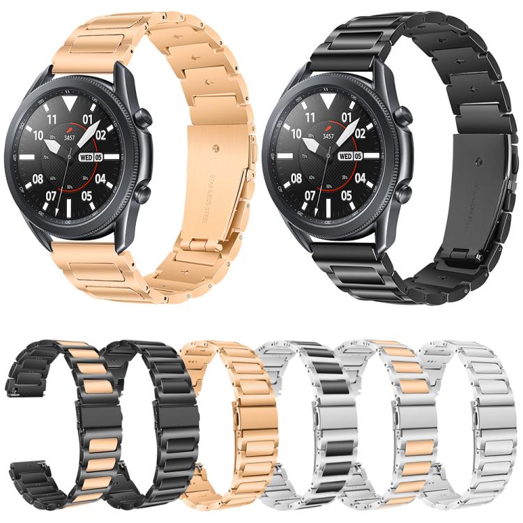 Kalebol 22mm Tooling Metal Zinc Alloy Watch Band(Rose Gold)