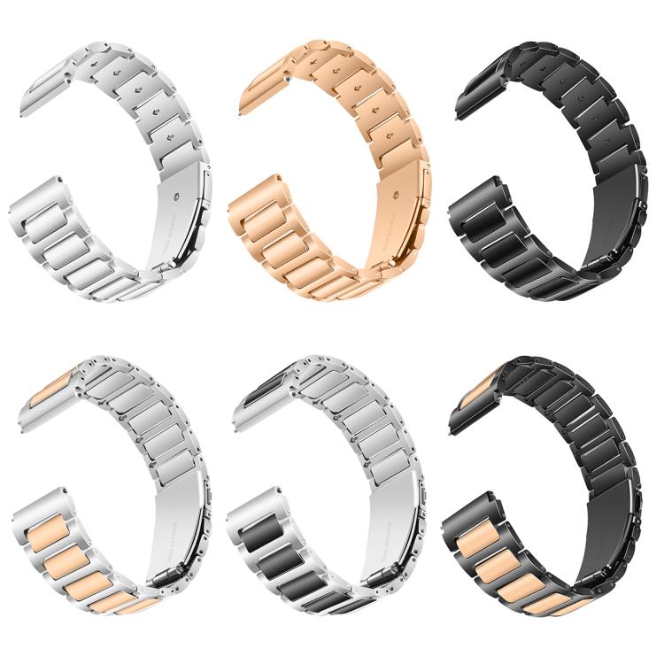 Kalebol 22mm Tooling Metal Zinc Alloy Watch Band(Silver)