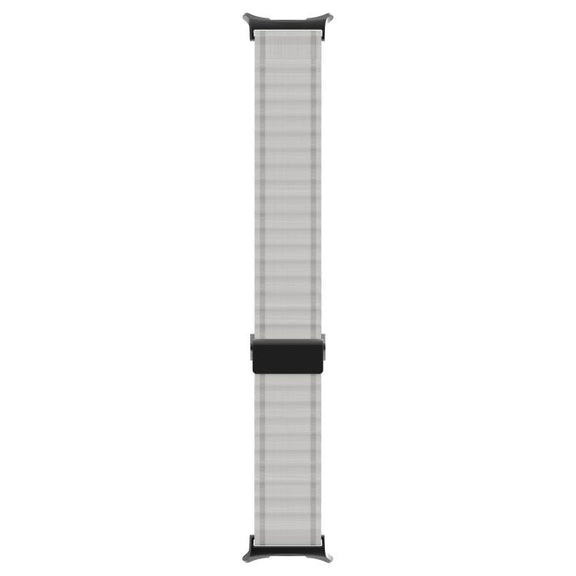 For Samsung Galaxy Watch Ultra 47mm / Ultra 2025 Kalebol Ocean Loop Nylon Braided Watch Band(White)