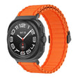 For Samsung Galaxy Watch Ultra 47mm Kalebol Ocean Loop Nylon Braided Watch Band(Orange) - free shipping - PMc TechLife - Order now!