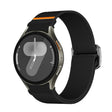 For Samsung Galaxy Watch 5 Pro / 6 / 7 Kalebol Button Elastic Nylon Watch Band(Black) - free shipping - PMc TechLife - Order now!