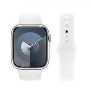 For Apple Watch 46mm / 49mm / 45mm / 44mm Kalebol Reverse Buckle Silicone Watch Band(White)
