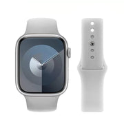 For Apple Watch 42mm / 41mm / 40mm / 38mm Kalebol Reverse Buckle Silicone Watch Band(Light Grey)