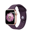 For Apple Watch 42mm / 41mm / 40mm / 38mm Kalebol Reverse Buckle Silicone Watch Band(Violet) - Watch Bands by Kalebol | Online Shopping South Africa | PMC TechLife | Buy Now Pay Later Mobicred