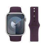 For Apple Watch 42mm / 41mm / 40mm / 38mm Kalebol Reverse Buckle Silicone Watch Band(Violet)