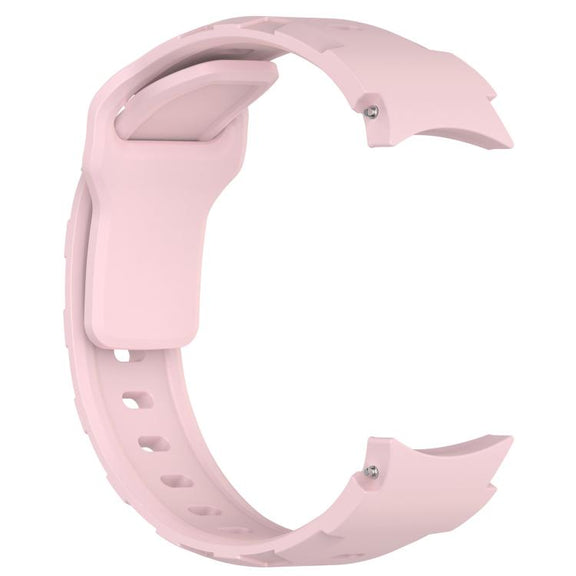 For Samsung Galaxy Watch 5 Pro / 6 / 7 Kalebol Armor Silicone Watch Band(Pink)