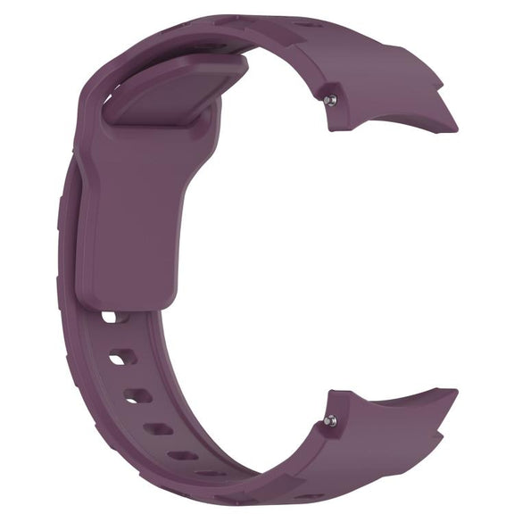 For Samsung Galaxy Watch 5 Pro / 6 / 7 Kalebol Armor Silicone Watch Band(Wine Red)