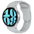 For Samsung Galaxy Watch 5 Pro / 6 / 7 Kalebol Armor Silicone Watch Band(Light Grey) - free shipping - PMc TechLife - Order now!