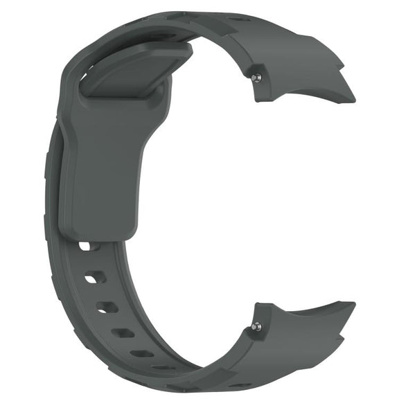 For Samsung Galaxy Watch 5 Pro / 6 / 7 Kalebol Armor Silicone Watch Band(Space Grey)