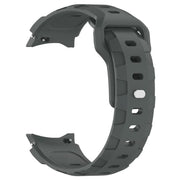 For Samsung Galaxy Watch 5 Pro / 6 / 7 Kalebol Armor Silicone Watch Band(Space Grey)