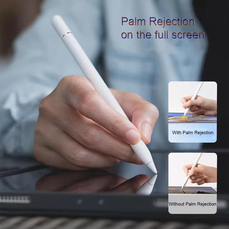 For iPad Series Type-C Magnetic Draw Out Stylus(White)