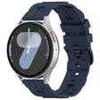 22mm Kalebol Solid Color Black Buckle Round Tail Silicone Watch Band(Navy Blue) - free shipping - PMc TechLife - Order now!