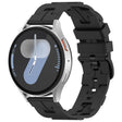 22mm Kalebol Solid Color Black Buckle Round Tail Silicone Watch Band(Black) - free shipping - PMc TechLife - Order now!