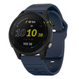 20mm Kalebol Wave Pattern Studded Buckle Silicone Watch Band(Dark Blue) - 20mm Bands by Kalebol | Online Shopping South Africa | PMc TechLife | Buy Now Pay Later Mobicred