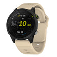 22mm Kalebol Wave Pattern Studded Buckle Silicone Watch Band(Cream Color) - 22mm Bands by Kalebol | Online Shopping South Africa | PMc TechLife | Buy Now Pay Later Mobicred