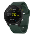 22mm Kalebol Dot Studded Buckle Silicone Watch Band(Dark Green) - free shipping - PMc TechLife - Order now!