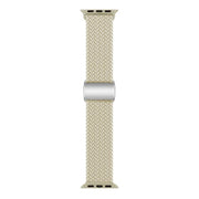 For Apple Watch 42mm / 41mm / 40mm / 38mm Kalebol Nylon Loop Magnetic Buckle Watch Band(Starlight)