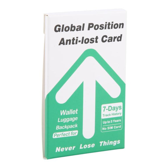 My Card K1 Global Ultra-thin Card Type Location Tracker Anti-lost Device(Black)